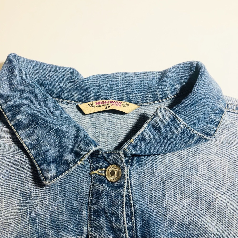 HighWay Jeans Cropped Jean Jacket